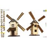 Moara de vant - set constructie din lemn